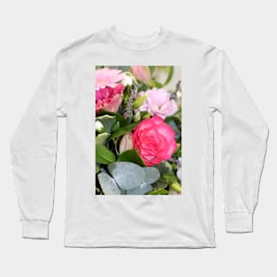 Bouquet of pink flowers Long Sleeve T-Shirt